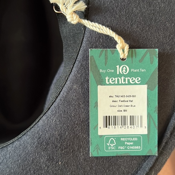 NWT tentree Women's Festival Full Brim Hat - Picture 3 of 3